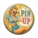Cabochon Résine - pin up