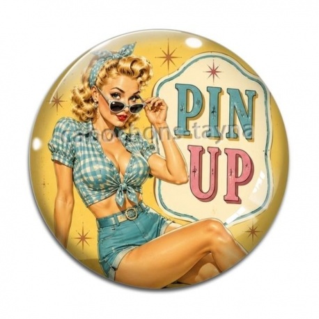 Cabochon Verre - pin up