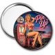 Miroir de poche -  pin up