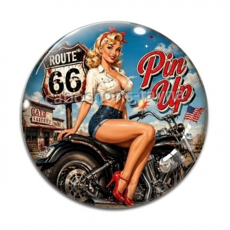 Cabochon Verre -  pin up