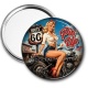 Miroir de poche -  pin up