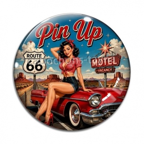 Cabochon Verre -  pin up