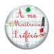 Cabochon Verre - maîtresse préférée