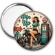 Miroir de poche -  pin up