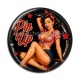 Cabochon Résine -  pin up