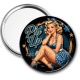 Miroir de poche -  pin up
