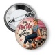 Badge - une pin up qui déchire