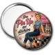 Miroir de poche - une pin up qui déchire