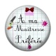 Cabochon Résine - maîtresse préférée