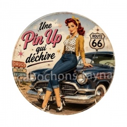 une pin up qui déchire