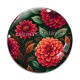 Cabochon Verre - fleur