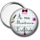 Miroir de poche - maîtresse préférée