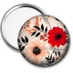Miroir de poche - fleur