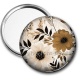 Miroir de poche - fleur