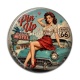 Cabochon Résine - pin up