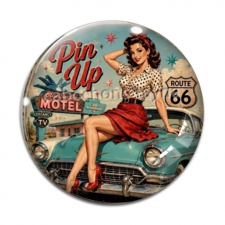 Cabochon Verre - pin up