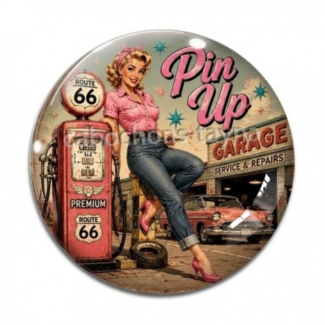 Cabochon Verre - pin up
