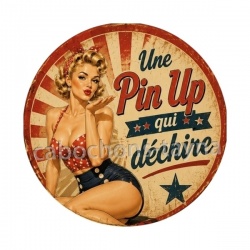 une pin up qui déchire
