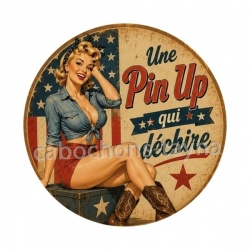 une pin up qui déchire