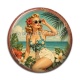 Cabochon Résine - pin up