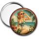 Miroir de poche - pin up