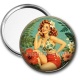 Miroir de poche - pin up