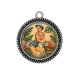 Pendentif Cabochon Argent - pin up