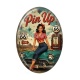 Cabochon Résine Ovale - pin up