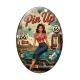 Cabochon Verre Ovale - pin up