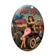 Cabochon Verre Ovale - pin up