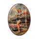 Cabochon Résine Ovale - pin up