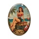 Cabochon Verre Ovale - pin up