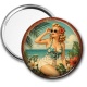 Miroir de poche - pin up