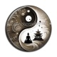 Cabochon Résine - bouddha méditation