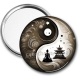 Miroir de poche - bouddha méditation