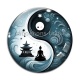 Cabochon Verre - bouddha méditation