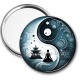 Miroir de poche - bouddha méditation