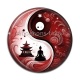Cabochon Résine - bouddha méditation