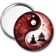 Miroir de poche - bouddha méditation
