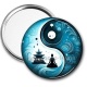 Miroir de poche - bouddha méditation