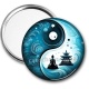 Miroir de poche - bouddha méditation