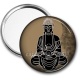 Miroir de poche - bouddha méditation