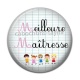 Cabochon Résine - meilleure maîtresse
