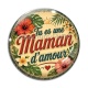 Cabochon Verre - tu es une maman d'amour