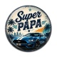Cabochon Résine - super papa