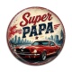 Cabochon Résine - super papa