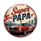 Cabochon Verre - super papa