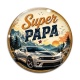 Cabochon Verre - super papa