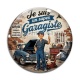 Cabochon Verre - je suis un super garagiste