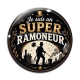 Cabochon Verre - je suis un super ramoneur